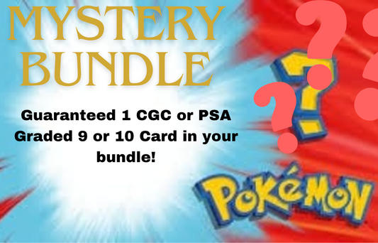 Graded Card Mystery Pokemon Bundle